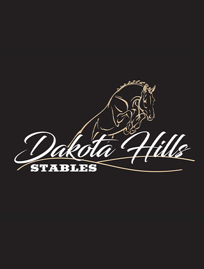 dakota hills stables logo design florida branding rge associates inc