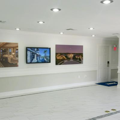 large room interactive display