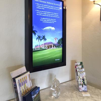 Interactive Screen Display