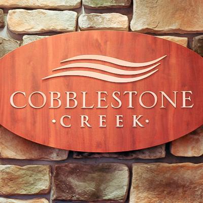 Cobblestone Logo Wall Featured