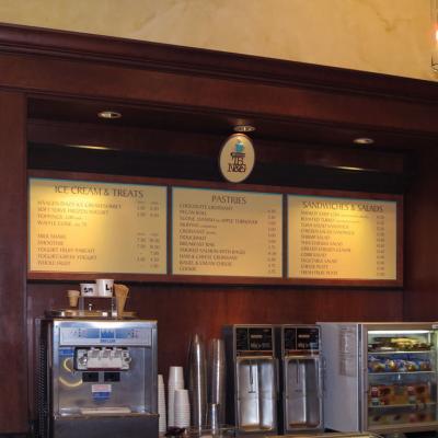 Cafe Menu Board Signage