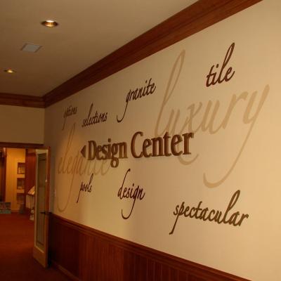 Design Center Feature Wall