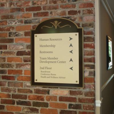 Interior Wayfinding Signage